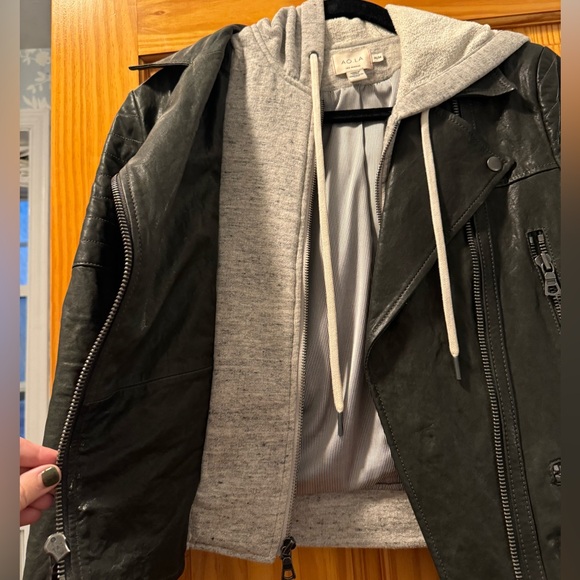 AO LA (Alice + Olivia) 100% Leather Jacket - Picture 7 of 7